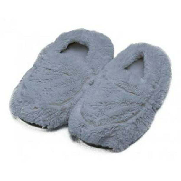 NEW Warmies Cozy Body Pink Marshmallow Soft Fur Microwavable Slipper Boots